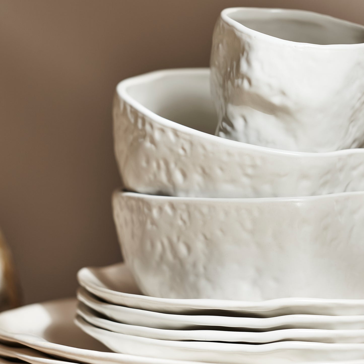 ATIK WHITE DINING SET