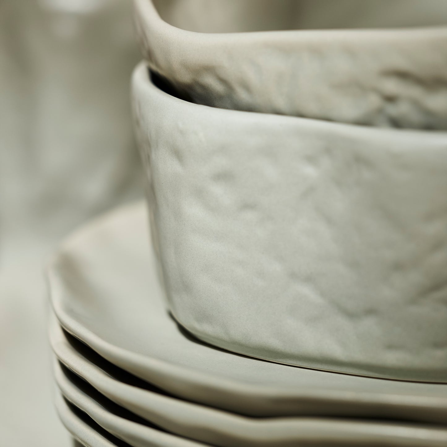 ATIK SAGE-GREY DINING SET