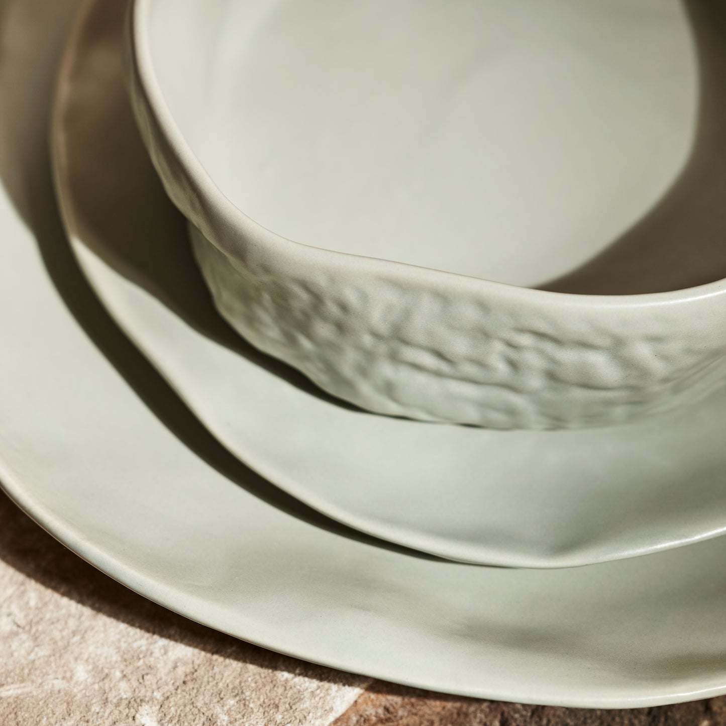 ATIK SAGE-GREY DINING SET