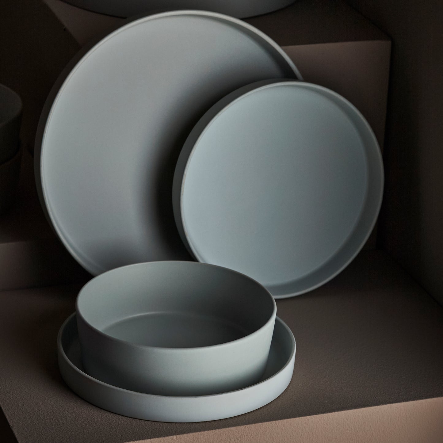 MODAN BLUE-GREY DINING SET