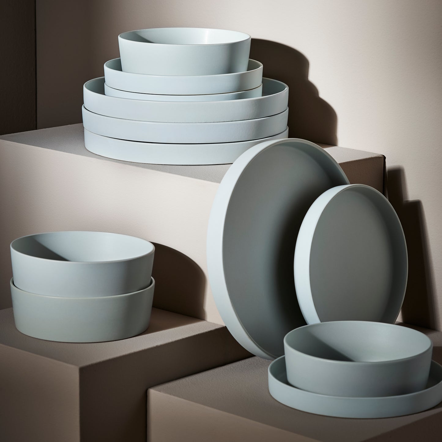MODAN BLUE-GREY DINING SET