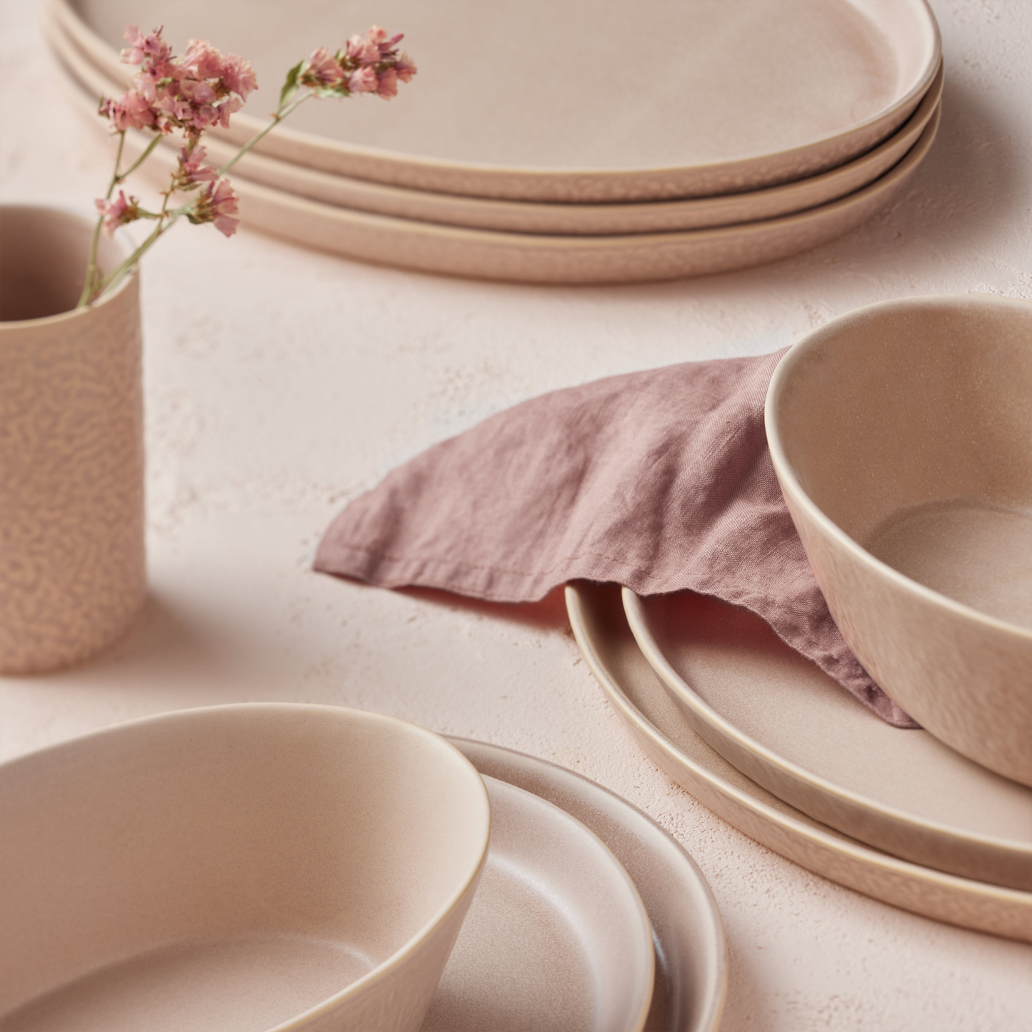KATACHI NUDE DINING SET