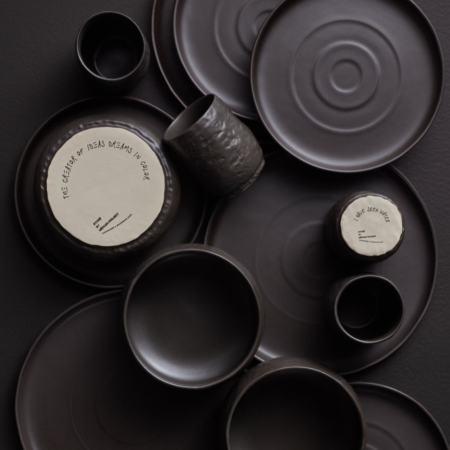 SHOSAI BLACK DINING SET