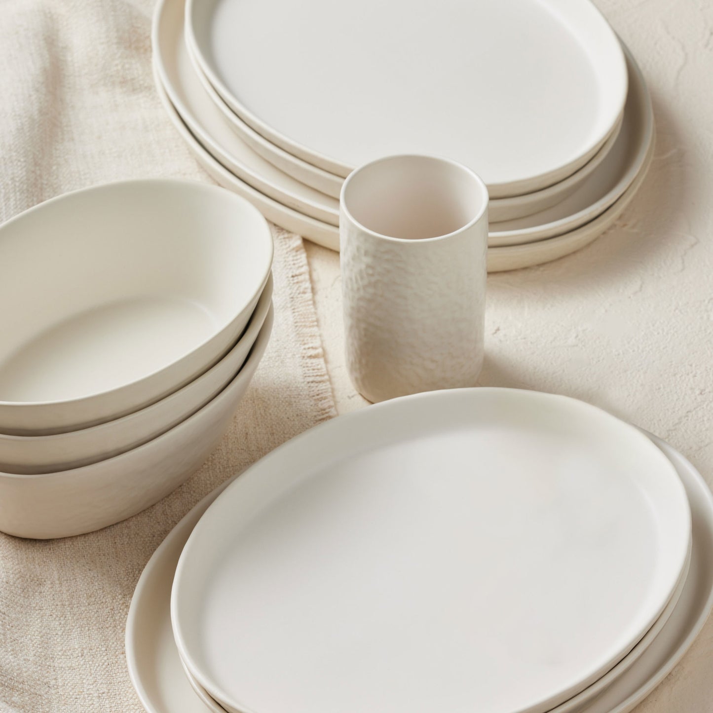 KATACHI IVORY DINING SET