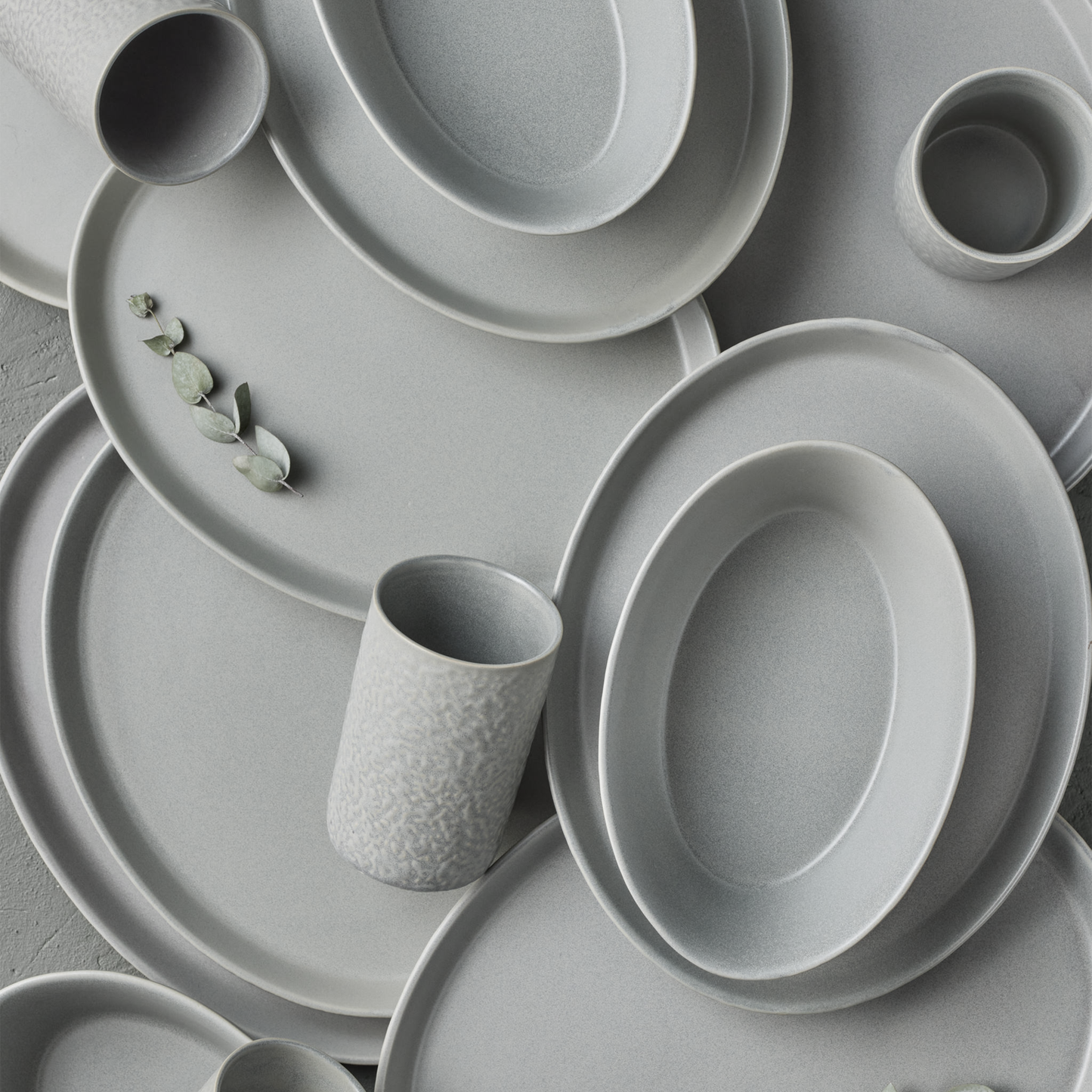 KATACHI GREY DINING SET