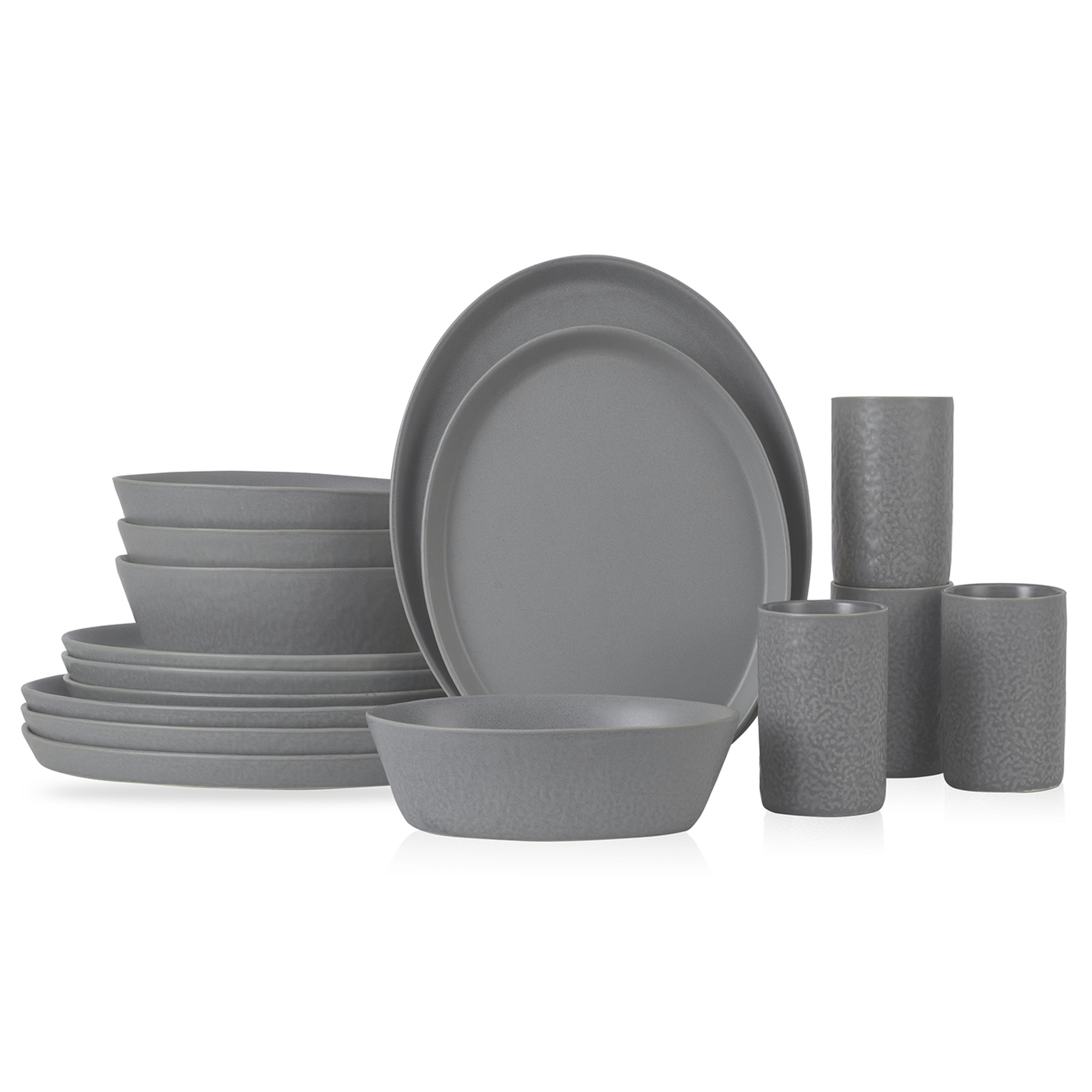 KATACHI GREY DINING SET