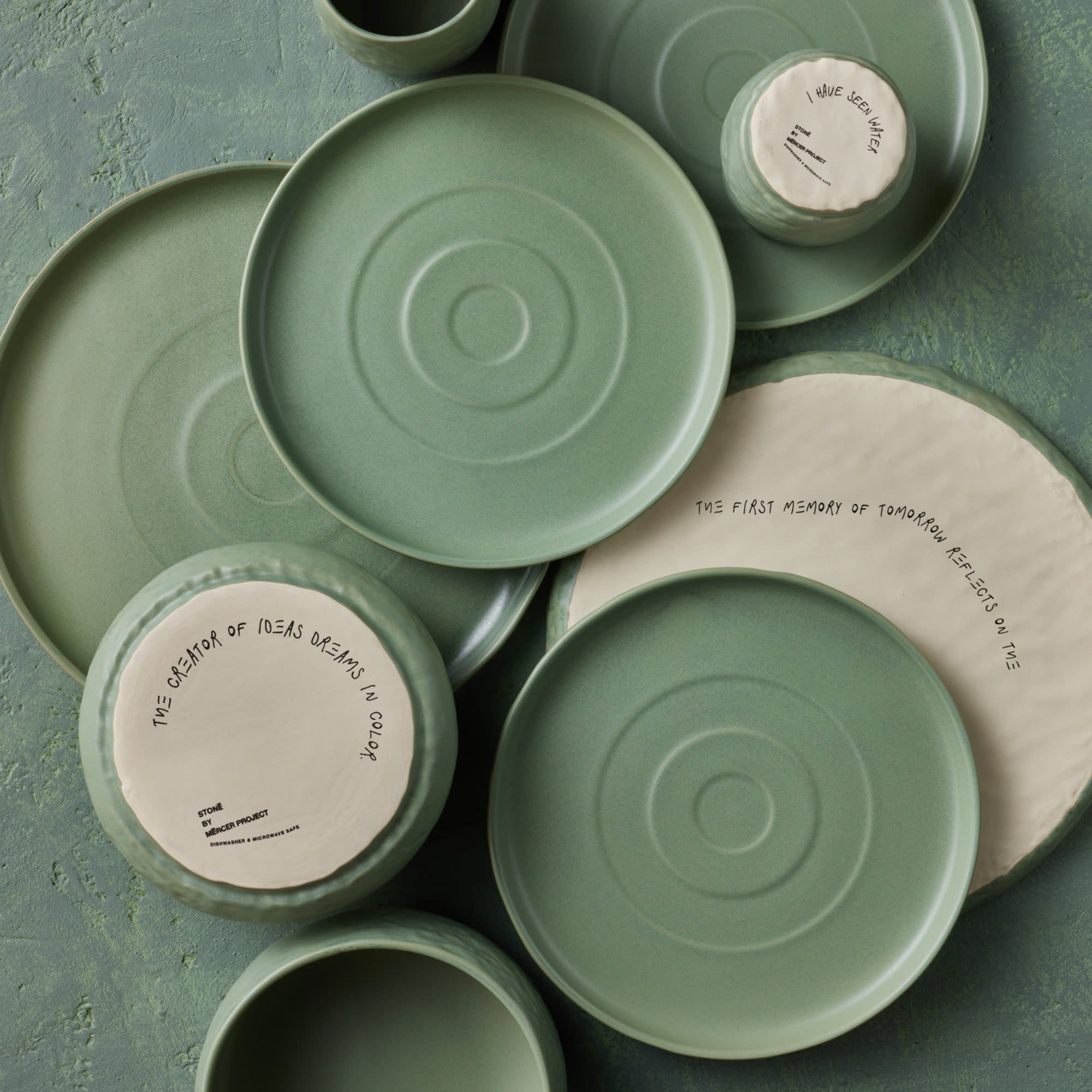 Sage green outlet dinnerware sets